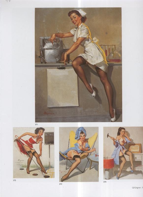 Pin Up lamina 070: Gil Elvgren