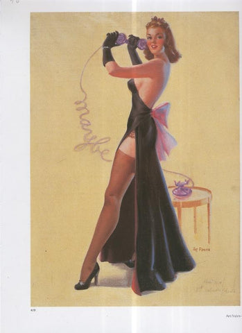 Pin Up lamina 078: Art Frahm