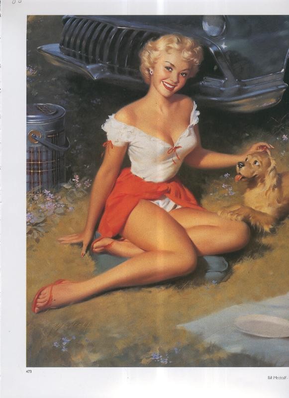 Pin Up lamina 088: Bill Medcalf