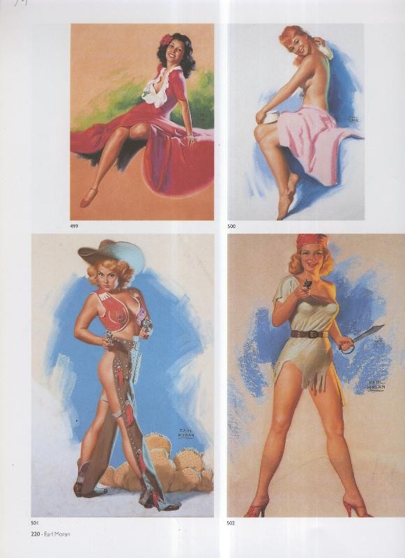 Pin Up lamina 094: Earl Moran
