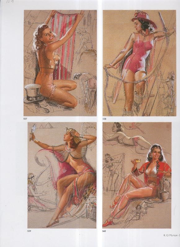 Pin Up lamina 107: K.O.Munson