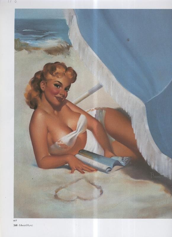 Pin Up lamina 118: Edward Runci