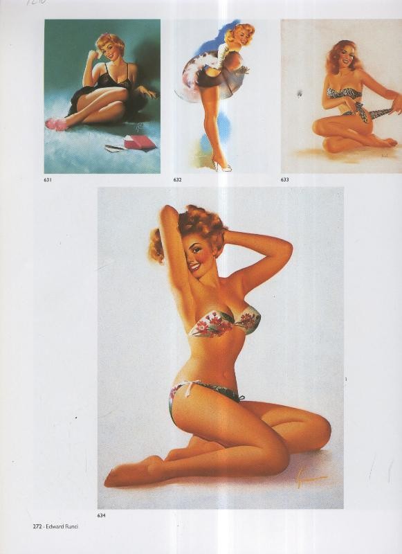 Pin Up lamina 120: Edward Runci