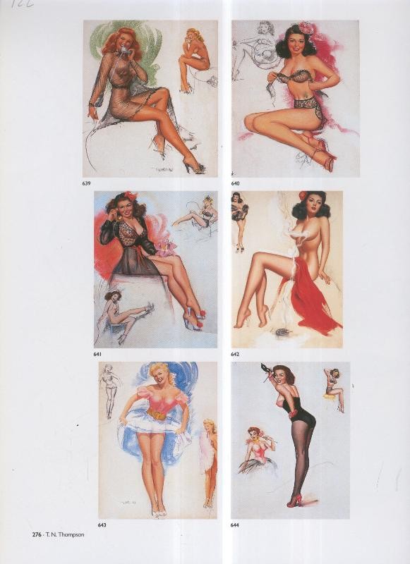Pin Up lamina 122: T.N.Thompson