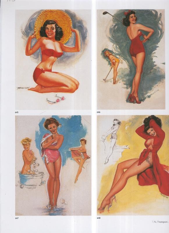 Pin Up lamina 123: T.N.Thompson