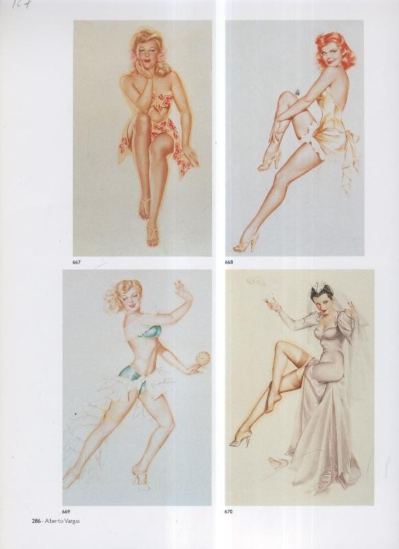 Pin Up lamina 127: Alberto Vargas