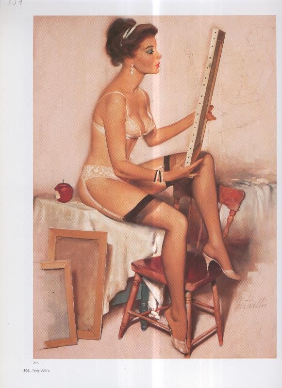 Pin Up lamina 137: Fritz Willis