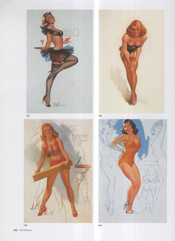 Pin Up lamina 144: Ted Withers