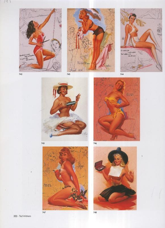 Pin Up lamina 145: Ted Withers