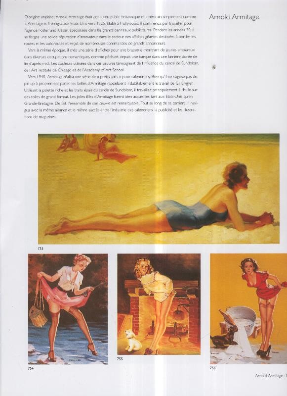 Pin Up lamina 148: Arnold Armitage