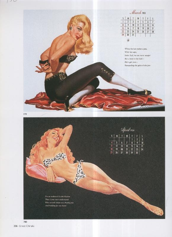 Pin Up lamina 152: Ernest Chiriaka