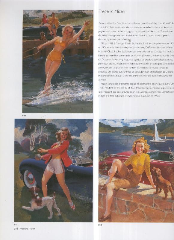 Pin Up lamina 162: Frederic Mizen