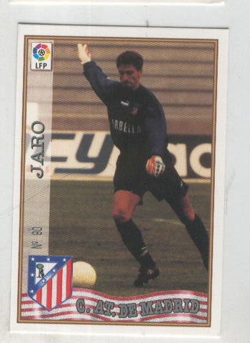 Cromo Liga 97/98: C.At.de Madrid numero 090: Jaro