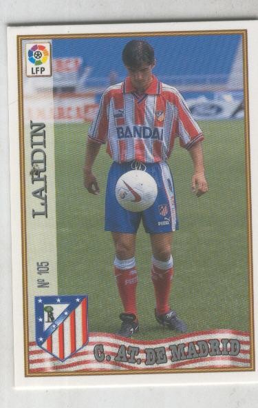 Cromo Liga 97/98: C.At.de Madrid numero 105: Lardin