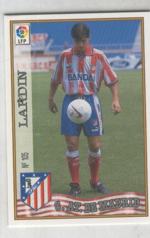 Cromo Liga 97/98: C.At.de Madrid numero 105: Lardin
