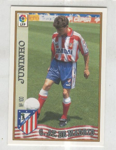 Cromo Liga 97/98: C.At.de Madrid numero 100: Juninho