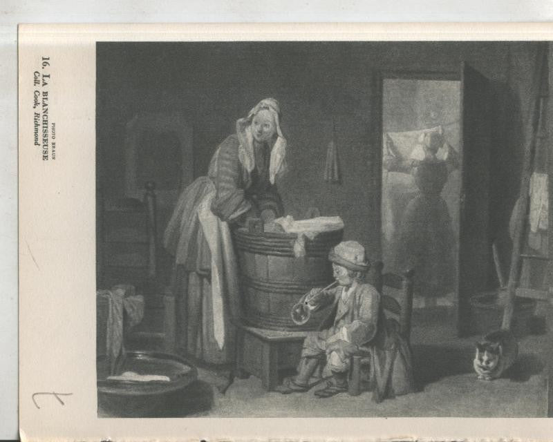 Chardin 1699-1779: lamina 07: La blanchisseuse