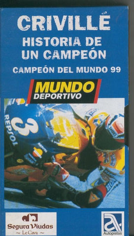 Video VHS: Criville campeon del mundo 99