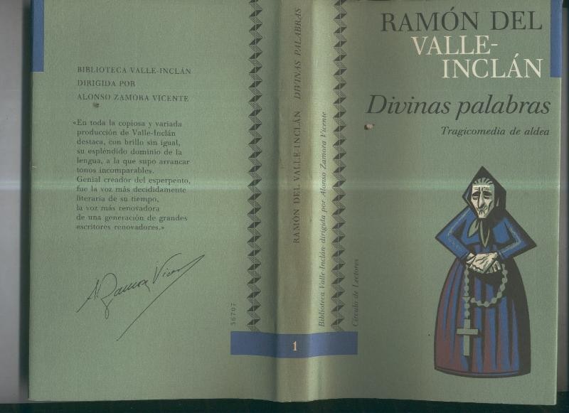 Coleccion Valle Inclan numero 01: Tragicomedia de aldea: Divinas palabras