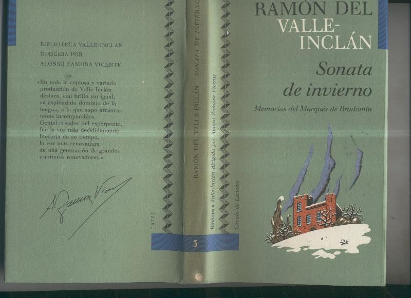 Coleccion Valle Inclan numero 03: Memorias del Marques de Bradomin: sonata de invierno