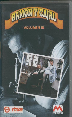 Video VHS: Ramon y Cajal volumen 3