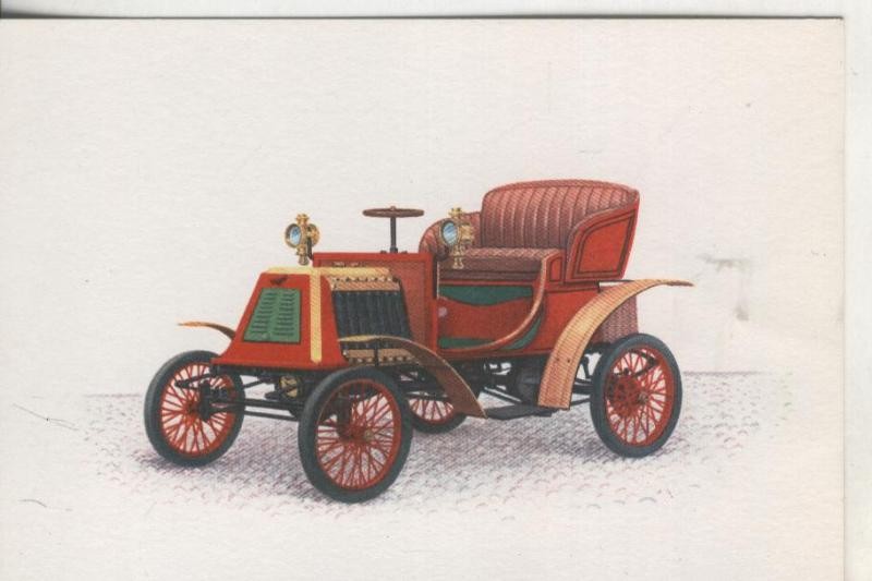 Postal 000016: antigua coche: Renault 31/2 HP - 1899