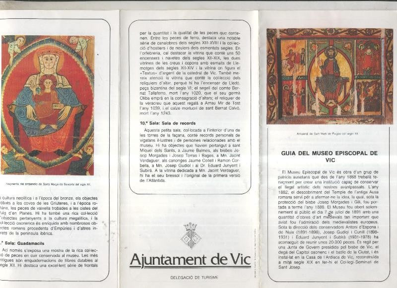 Guia del museo episcopal de Vic