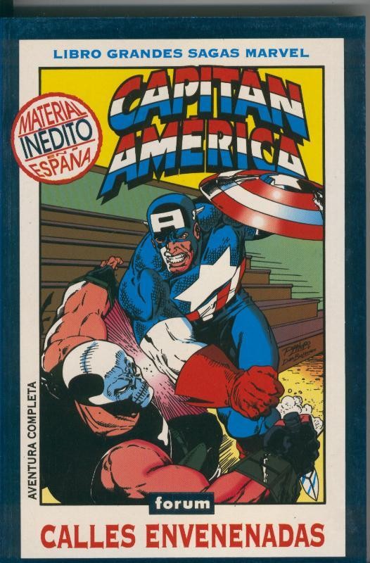 Grandes sagas marvel: Capitan America: calles envenenadas