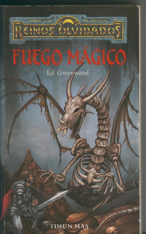 Reinos Olvidados: Fuego magico (cantos rozados por el uso)