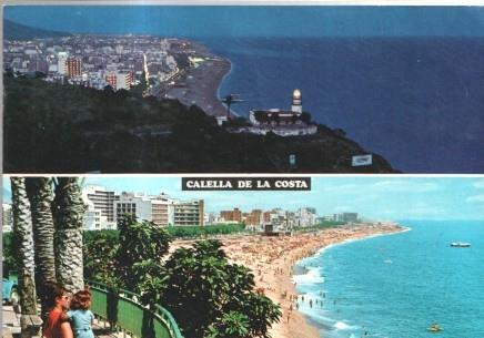 Postal 007492 : Vistas de Calella, Barcelona