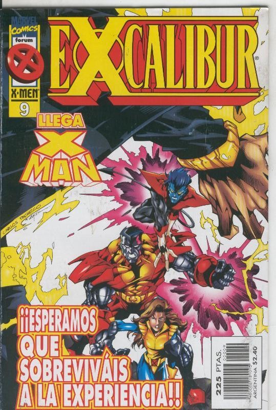 Excalibur volumen 2 numero 09: LLega X Man