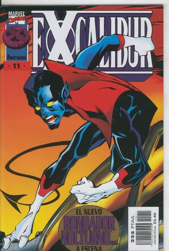 Excalibur volumen 2 numero 11: El nuevo rondador nocturno a escena