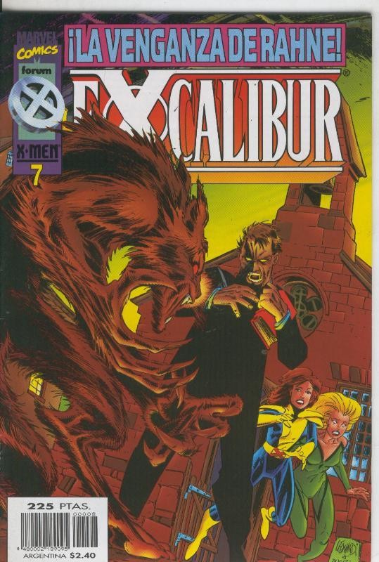 Excalibur volumen 2 numero 07: la venganza de Rahne