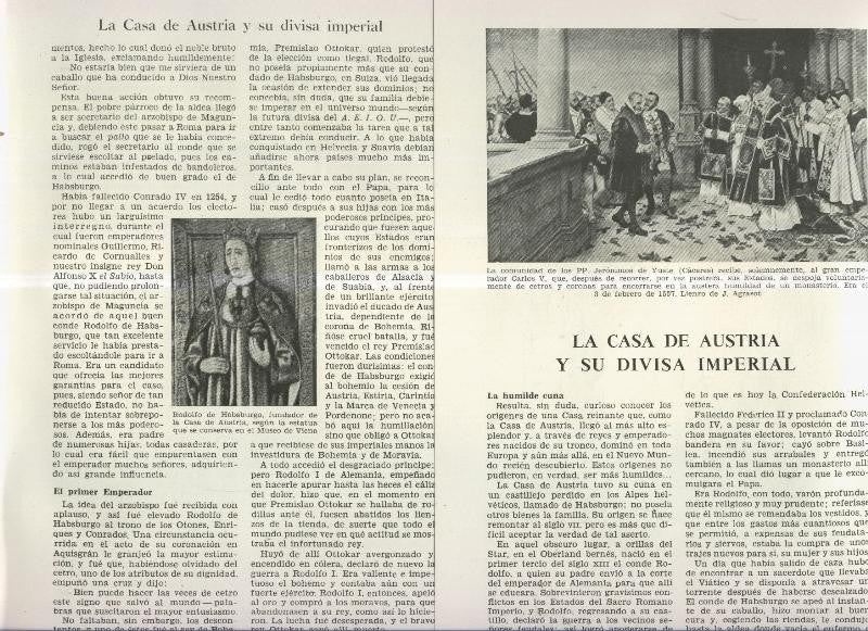 La casa de austria y su divisa imperial