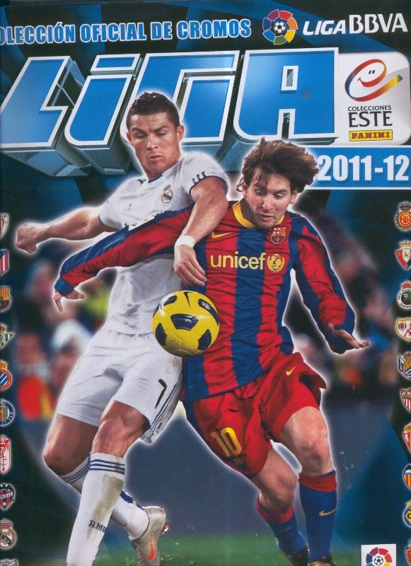 Album de cromos: Liga 2011-12, (album vacio)