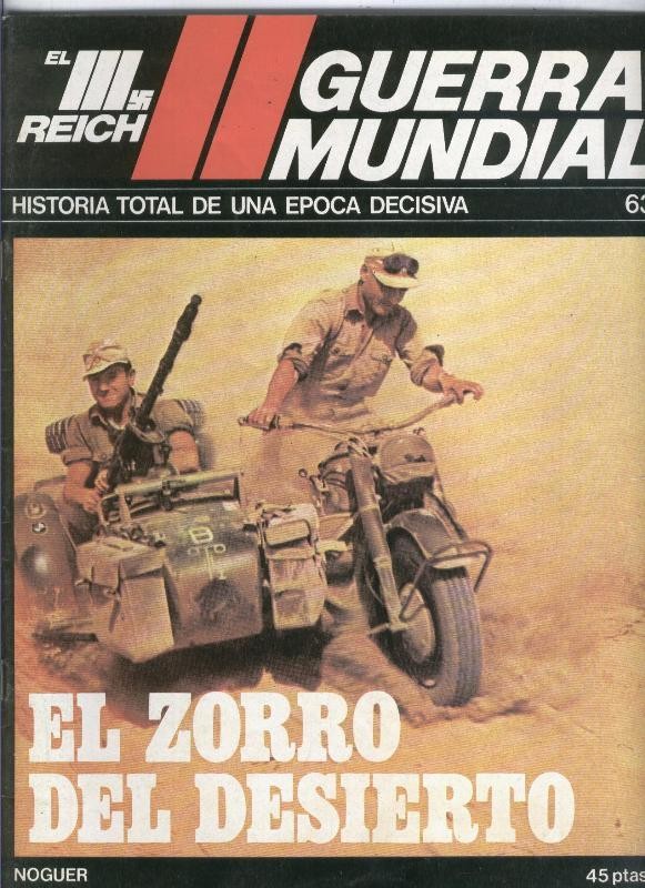 El III reich numero 063: El zorro del desierto