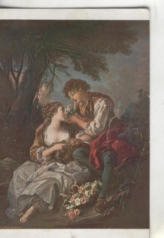 Postal 000133: François Boucher; Pastorale