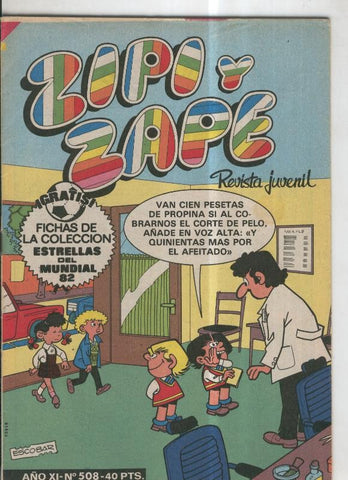 Zipi y Zape semanal numero 508