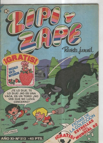 Zipi y Zape semanal numero 512