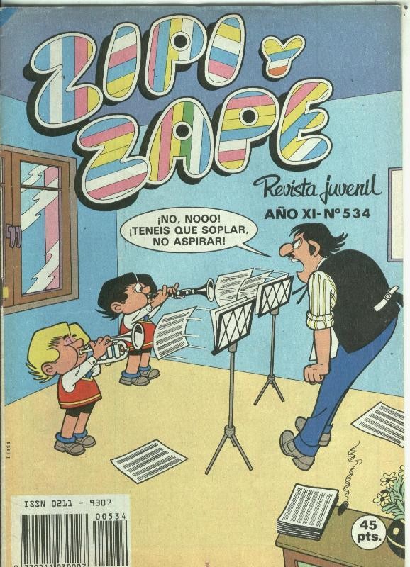 Zipi y Zape semanal numero 534