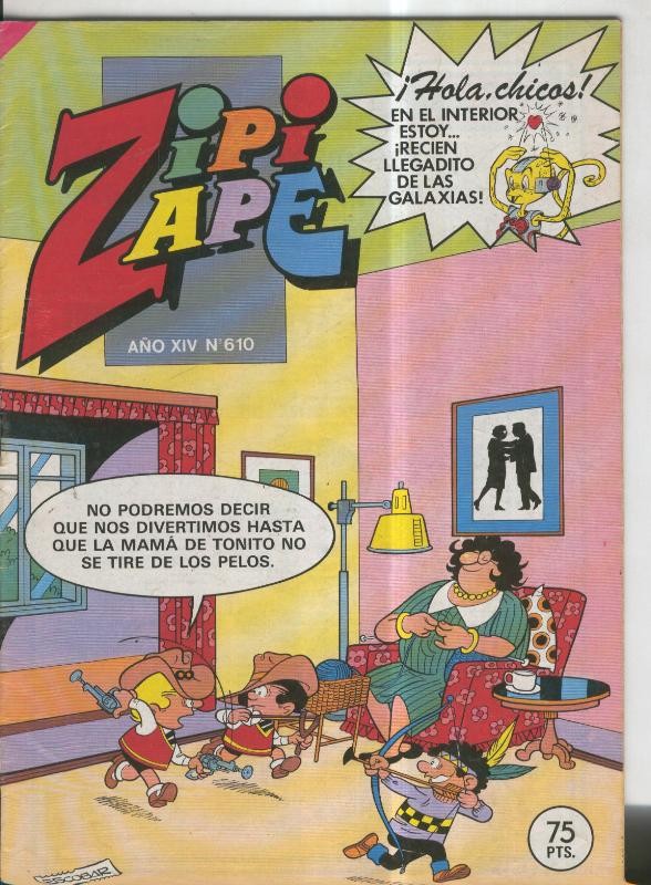 Zipi y Zape semanal numero 610