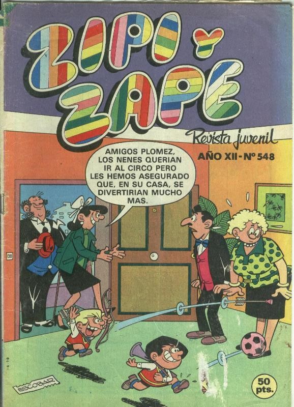 Zipi y Zape semanal numero 548