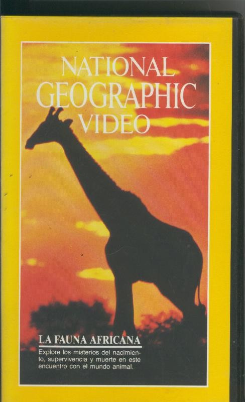 National Geographic Video VHS numero 05: La fauna africana