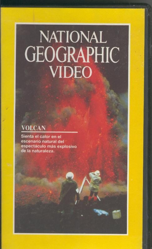 National Geographic Video VHS numero 30: Volcan