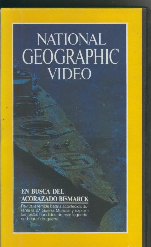 National Geographic Video VHS numero 18: En busca del acorazado Bismarck