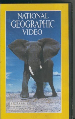 National Geographic Video VHS numero 23: El elefante