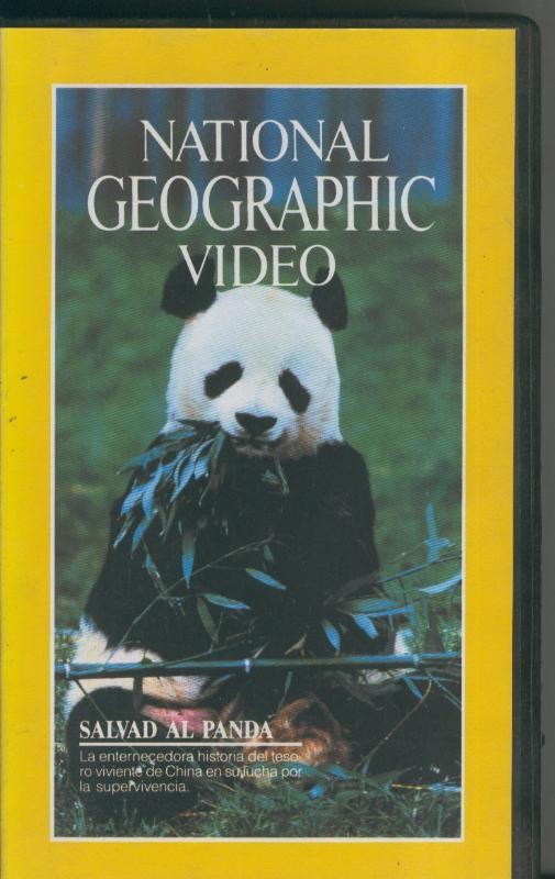 National Geographic Video VHS numero 16: Salvad al panda