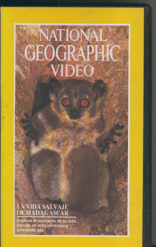 National Geographic Video VHS numero 17: La vida salvaje de Madagascar