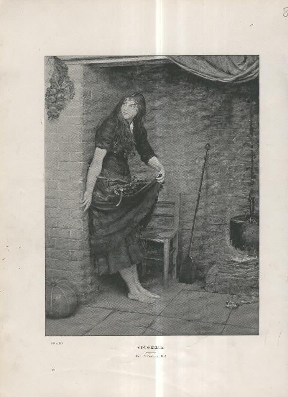 Lamina 008: Cinderella por Val C.Prinsep R.A
