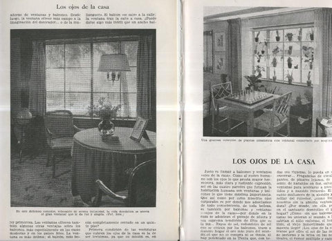 Los ojos de la casa: Balcones y Ventanas